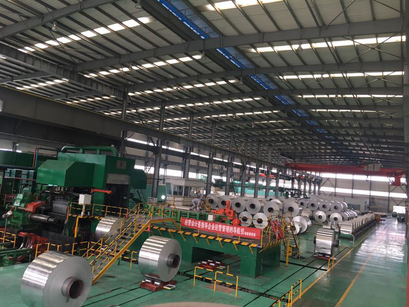 Aluminum foil manufacturing