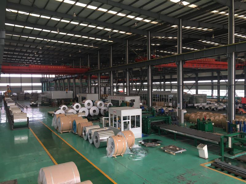 Aluminum strip processing